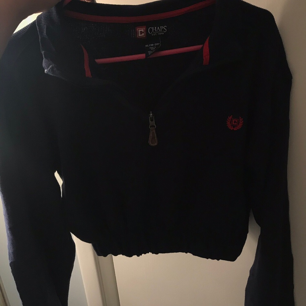 Reworked custom Chaps sweater